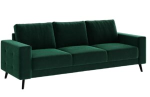 Ghado Sametová pohovka Fynn 233 cm