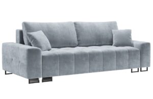 Micadoni Sametová rozkládací pohovka Byron 250 cm