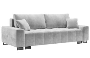 Micadoni Sametová rozkládací pohovka Byron 250 cm