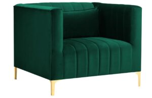 Micadoni Sametové křeslo Annite