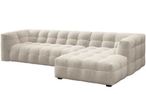 Windsor & Co Sametová rohová pohovka Vesta 320 cm