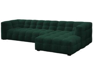 Windsor & Co Sametová rohová pohovka Vesta 320 cm