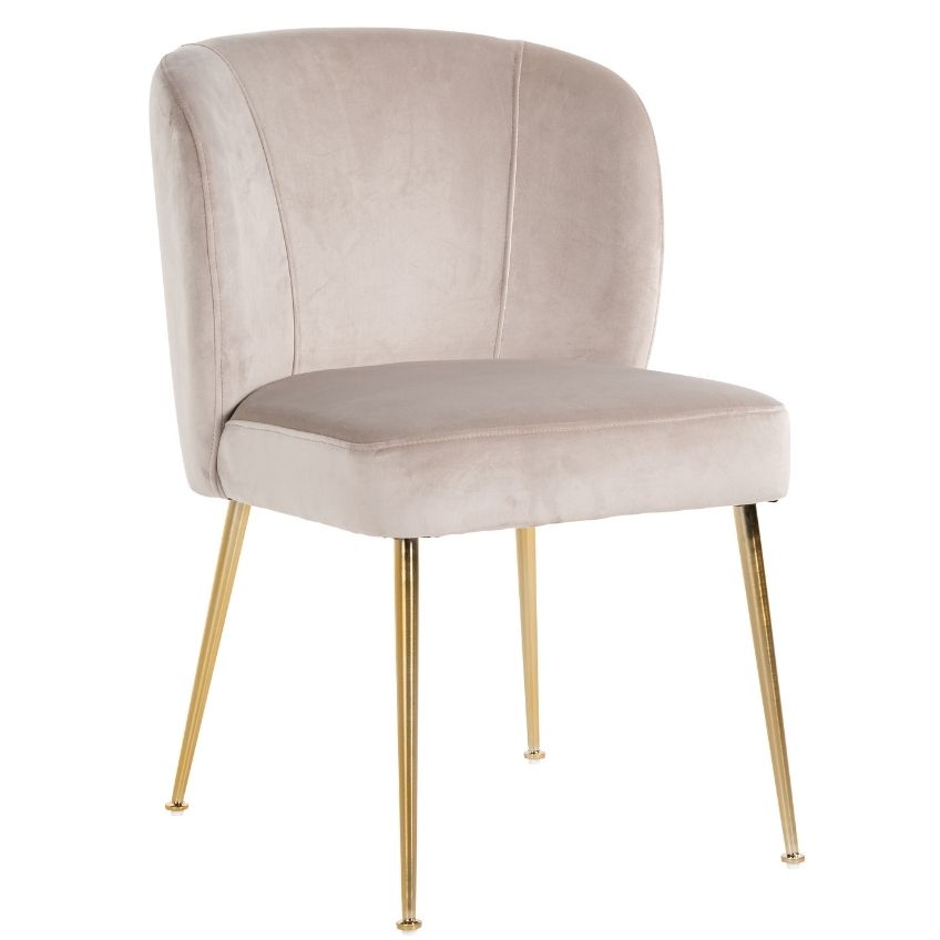 Richmond Sametová jídelní židle Cannon