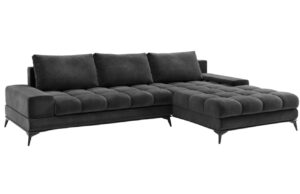 Windsor & Co Sametová rozkládací pohovka Deneb 315 cm