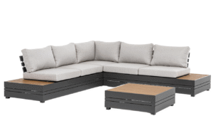 Bizzotto Zahradní set modulární rohové pohovky a stolku Osten