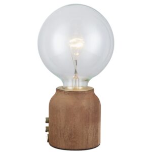 Halo Design Dřevěná stolní lampa Base One