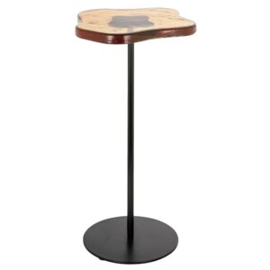 Richmond Skleněný odkládací stolek Carlin 30 x 30cm