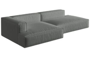 Micadoni Rohová pohovka Nuria 312 cm