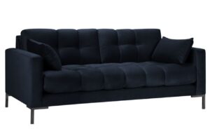 Micadoni Sametová pohovka Mamaia 177 cm