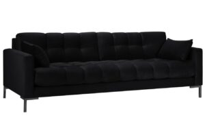 Micadoni Sametová pohovka MAMAIA 217 cm