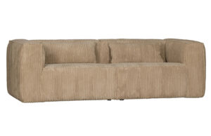 WOOOD Manšestrová pohovka Bearny 246 cm