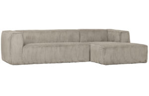 WOOOD Manšestrová rohová pohovka Bearny 305 cm