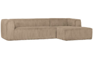 WOOOD Manšestrová rohová pohovka Bearny 305 cm