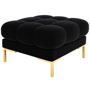 Micadoni Sametová podnožka Mamaia 60 x 60 cm