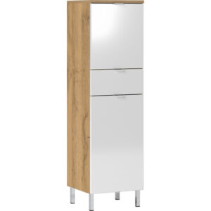 Germania Bílá dubová koupelnová skříňka Mauresa 120 x 34 cm