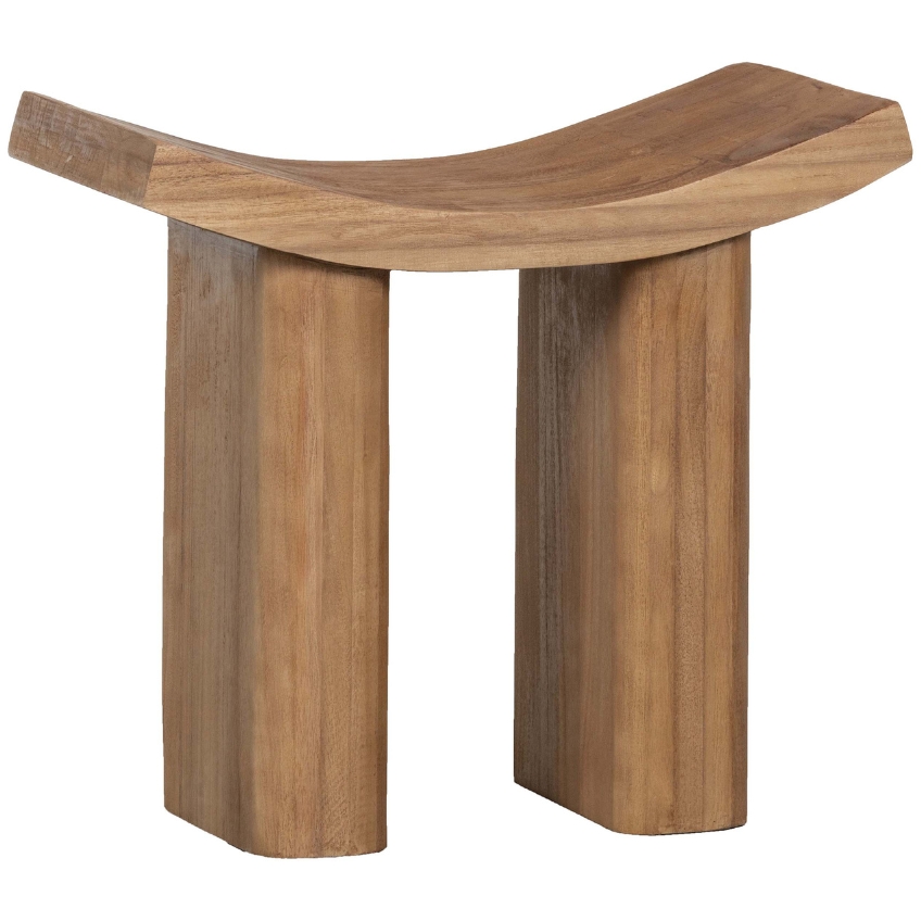 WOOOD Přírodní masivní stolička Janout 45 cm