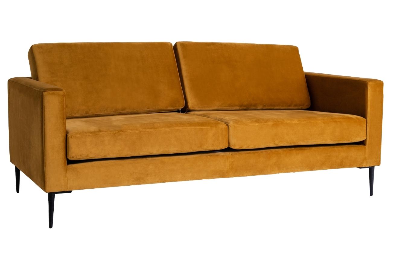 Nordic Design Sametová pohovka Vegas 180 cm