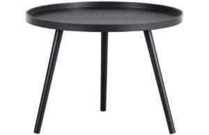 WOOOD Černý dřevěný konferenční stolek Mireli 60 cm