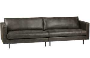 WOOOD Koženková pohovka Raden 275 cm s prošíváním