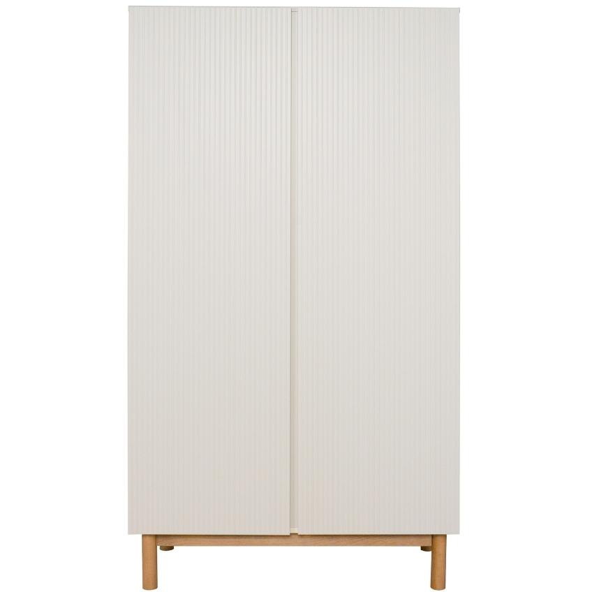 Béžová lakovaná skříň Quax Mood 196 x 110 cm