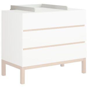 Bíle lakovaná nástavba pro přebalovací komodu Quax Indigo 72 x 52 cm