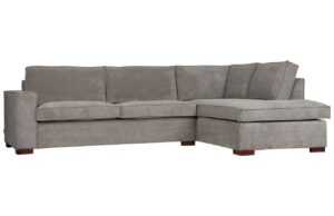 WOOOD Manšestrová rohová pohovka Edison 283 cm