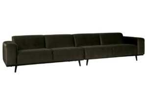 WOOOD Sametová pohovka Twilight 372 cm