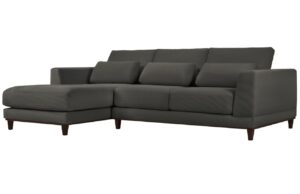 Windsor & Co Manšestrová rohová pohovka Leon 260 cm