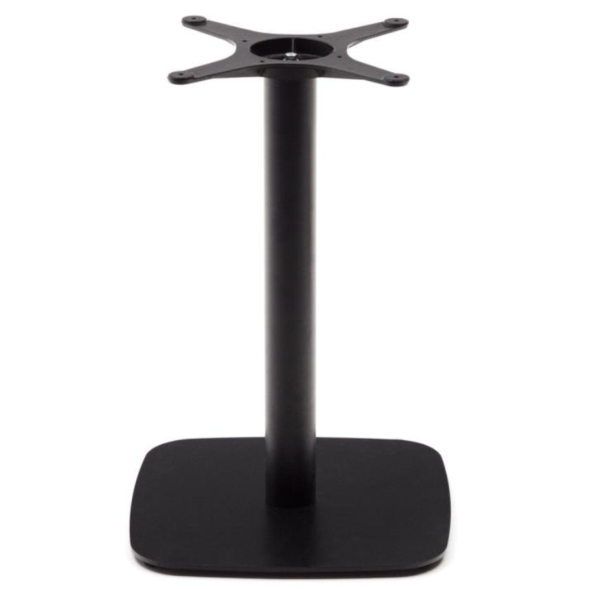 Černá kovová podnož k barovému stolu Kave Home Dina 70