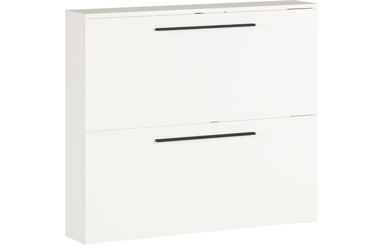 Germania Bílý botník Utah 85 x 100 cm