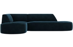 CXL by Christian Lacroix Sametová rohová pohovka Charles 273 cm
