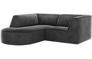 CXL by Christian Lacroix Sametová rohová pohovka Charles 186 cm