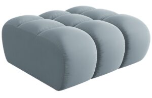 Windsor & Co Sametová podnožka Halley 94 x 94 cm