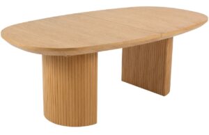 Micadoni Dubový rozkládací jídelní stůl Nido 200/300 x 110 cm