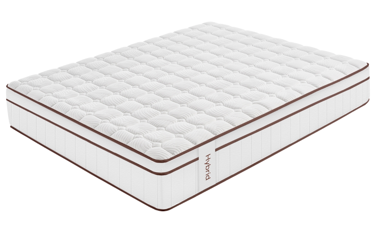 Moonia Pružinová matrace Hybrid White 80 x 200 cm