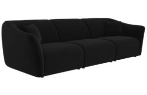 Cosmopolitan Design Sametová pohovka Tokyo 292 cm