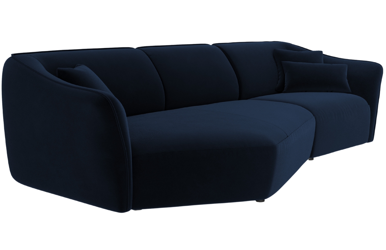 Cosmopolitan Design Sametová pohovka Tokyo 292 cm