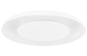 Bílé kovové stropní LED světlo Nova Luce Epos 60 cm