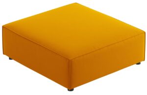 Cosmopolitan Design Sametová podnožka Arendal 102 x 80 cm