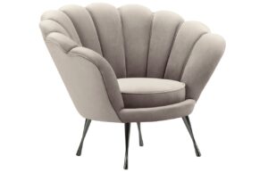 Cosmopolitan Design Sametové křeslo Kingston
