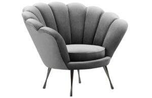 Cosmopolitan Design Sametové křeslo Kingston