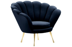 Cosmopolitan Design Sametové křeslo Kingston