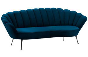 Cosmopolitan Design Sametová pohovka Kingston 224 cm