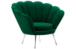 Cosmopolitan Design Sametové křeslo Kingston