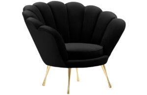 Cosmopolitan Design Sametové křeslo Kingston