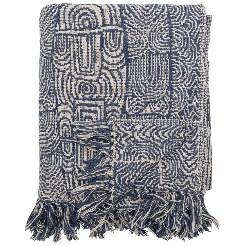 Bloomingville Bavlněný pléd Bresso 160 x 130 cm