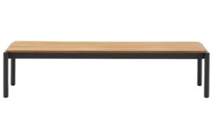 Dřevěný zahradní konferenční stolek Kave Home Sorells 149