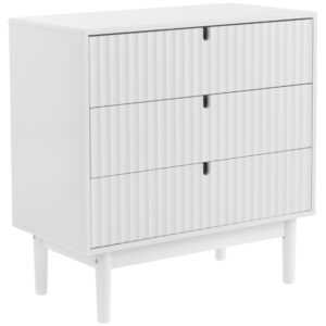 Jotex Bílá lakovaná komoda TOULUSE 80 x 40 cm