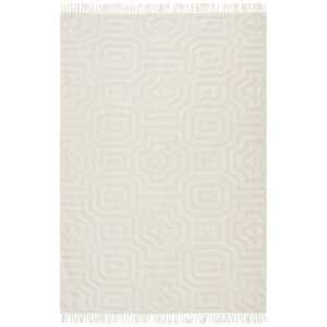 Jotex Bílý bavlněný koberec FILTON 200 x 300 cm