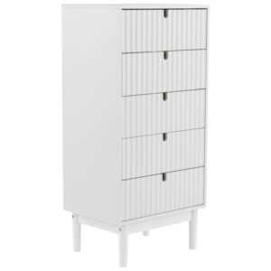 Jotex Bílá lakovaná komoda TOULUSE 55 x 40 cm